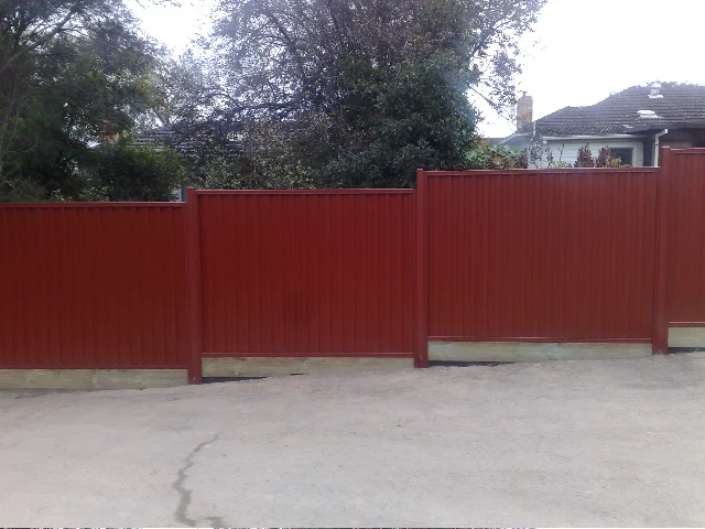 Colourbond Fencing by Haven Fencing Melbourne