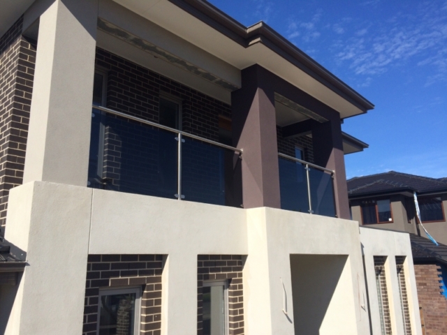 Glass balustrade