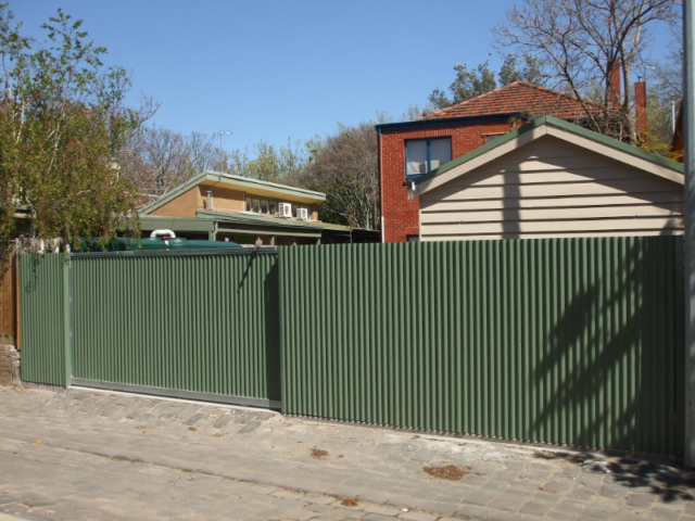 Colourbond Sliding Gate