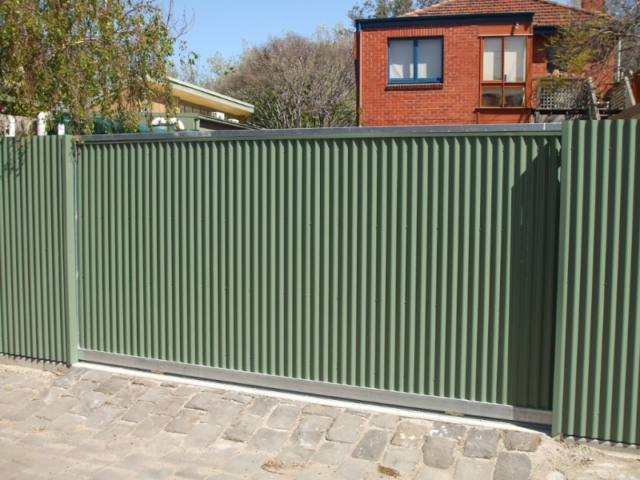 Colorbond Sliding Gate