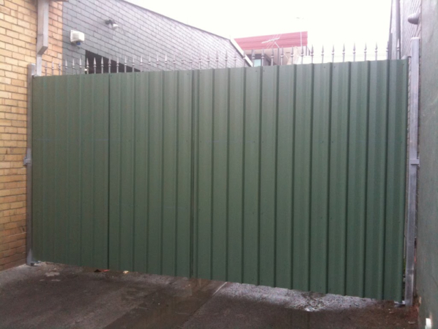 Colorbond Security Gate