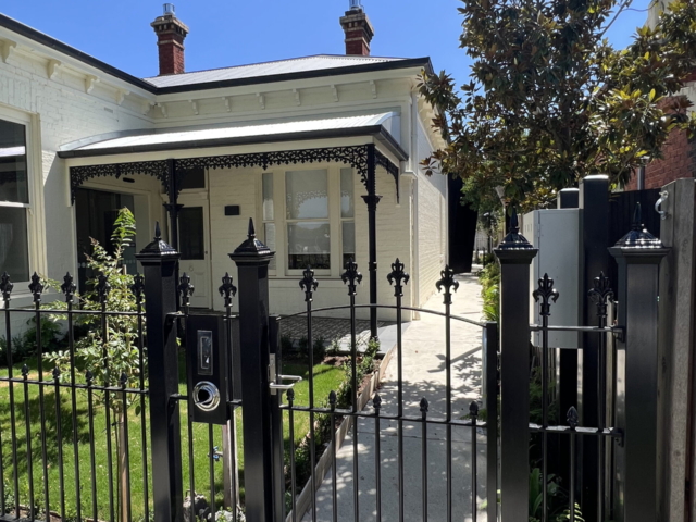 wrought iron fence gate Caufield - Haven Fencing