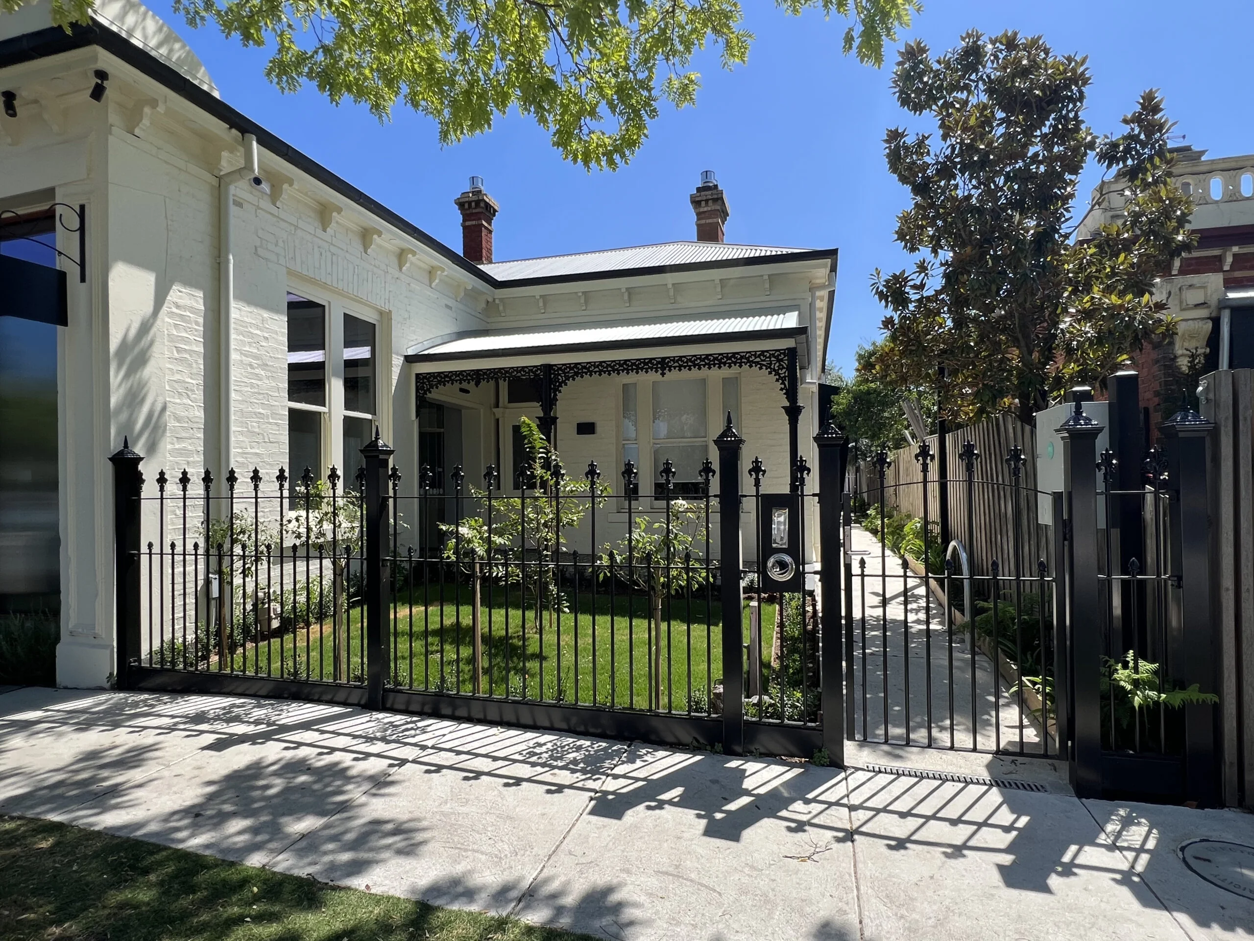 wrought iron fence gate Caufield - Haven Fencing