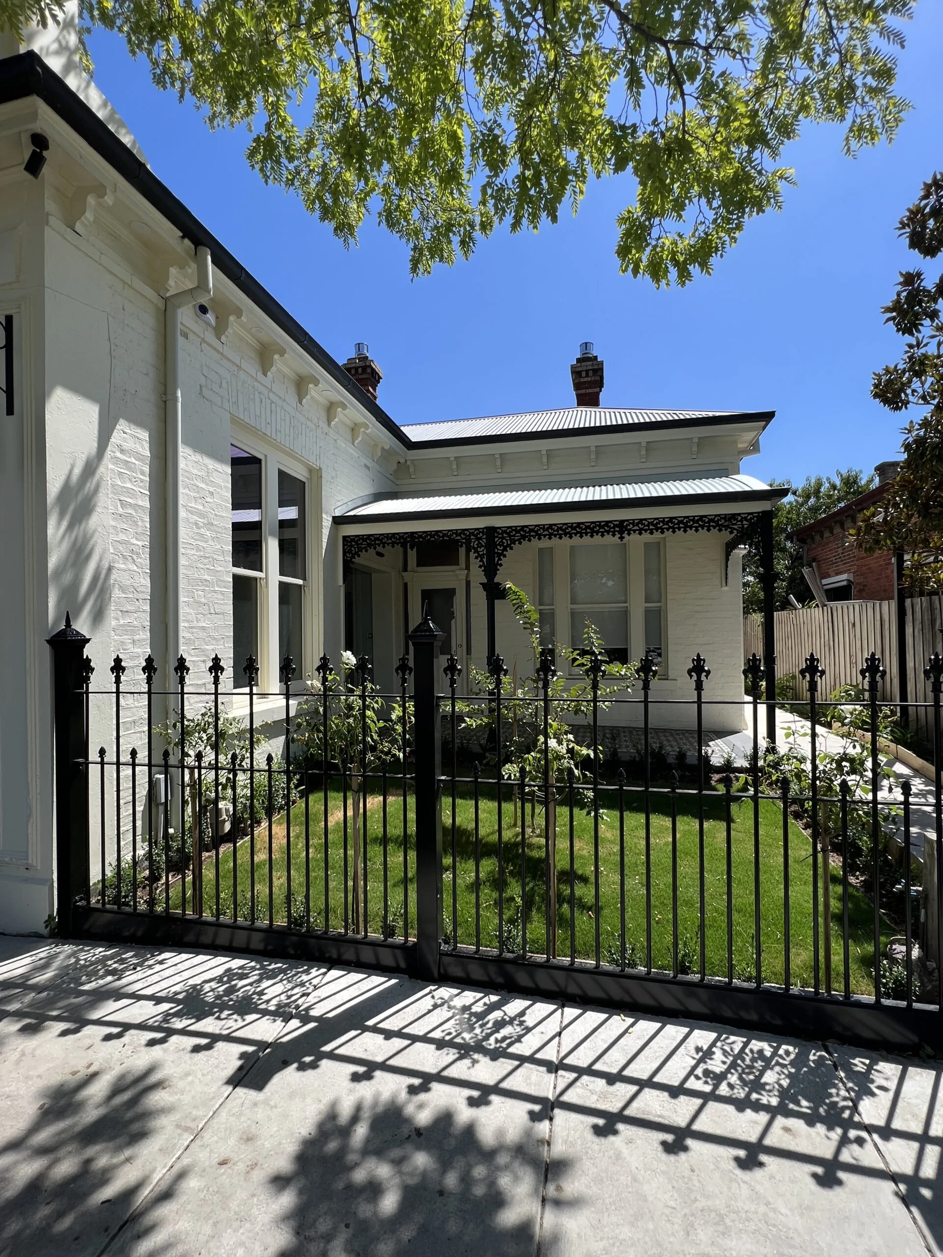 wrought iron fence gate Caufield - Haven Fencing